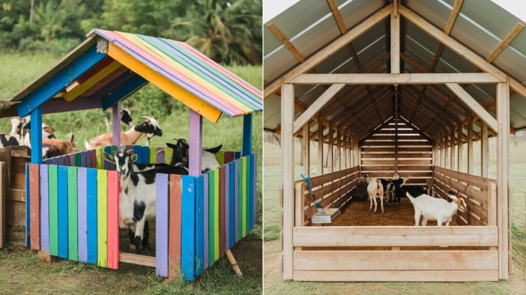 28 Creative DIY Goat Shelter Ideas 2024